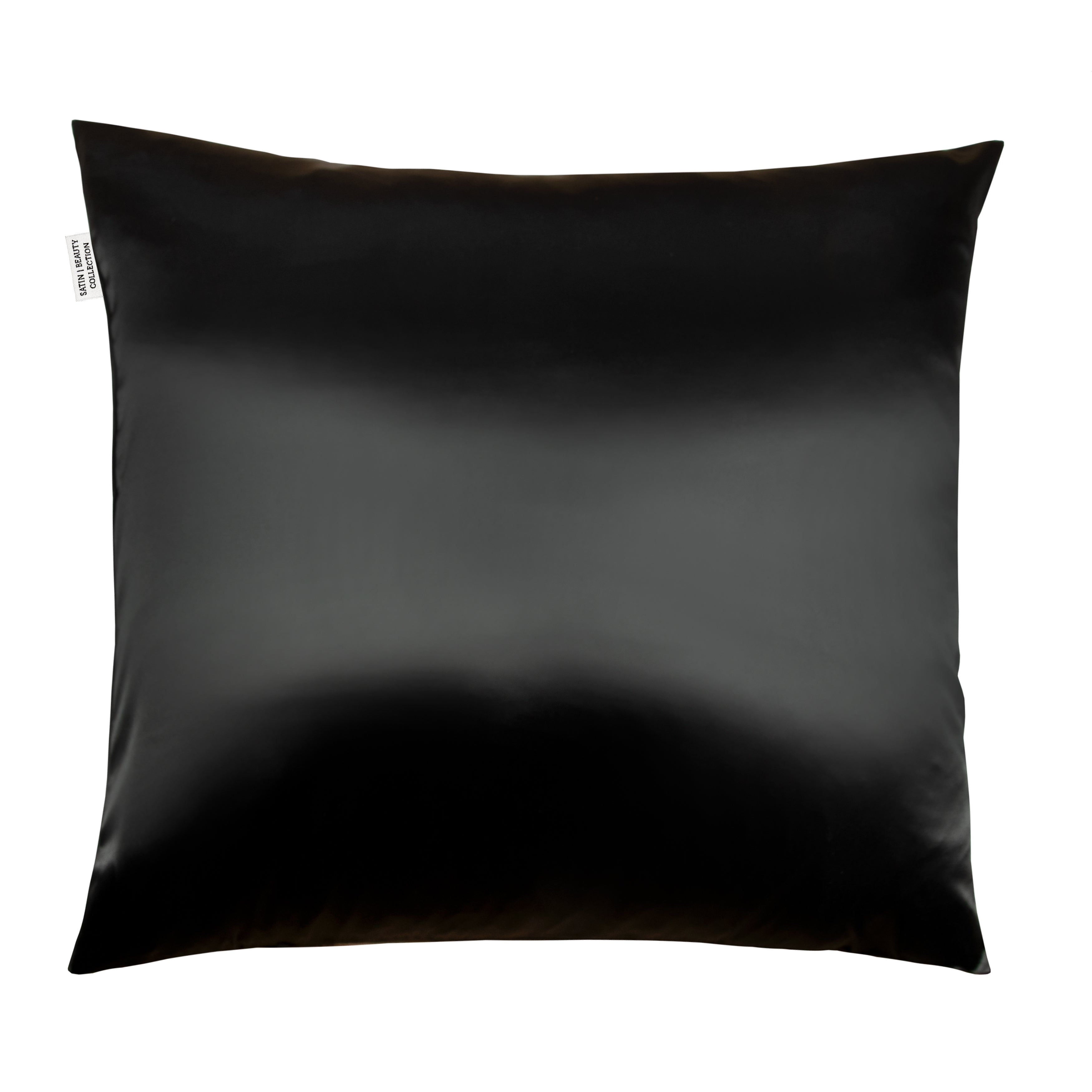 Satin Pillow - Noir (65x65)